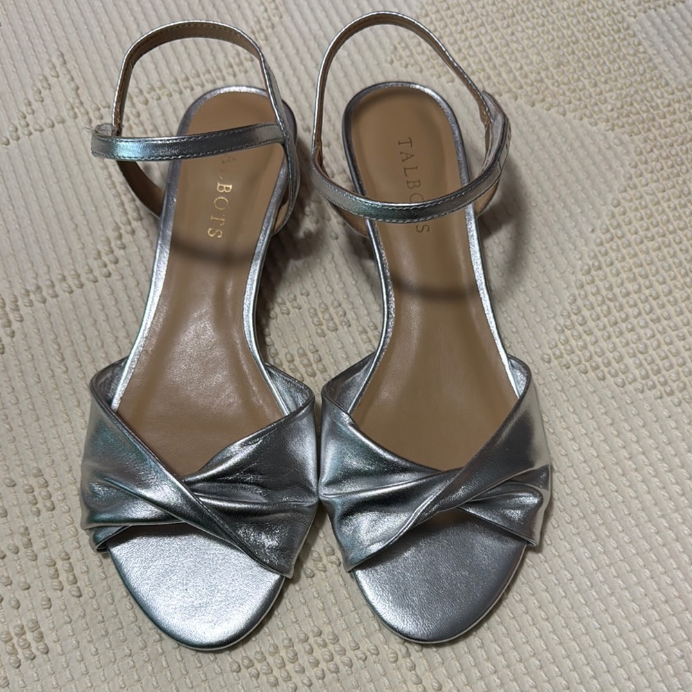 Talbots Silver Women's Sandals